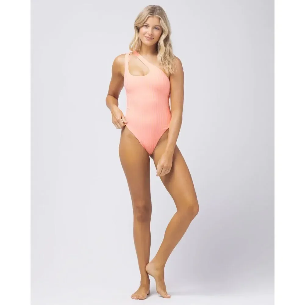 NWT L*SPACE PHOEBE ONE PIECE CLASSIC ONE PIECE SWIMSUIT SIZE XL